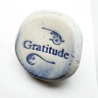 Gratitude Worry Stone